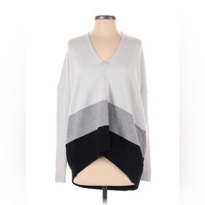 White House Black Market - Color Block Sweater (Size: L)